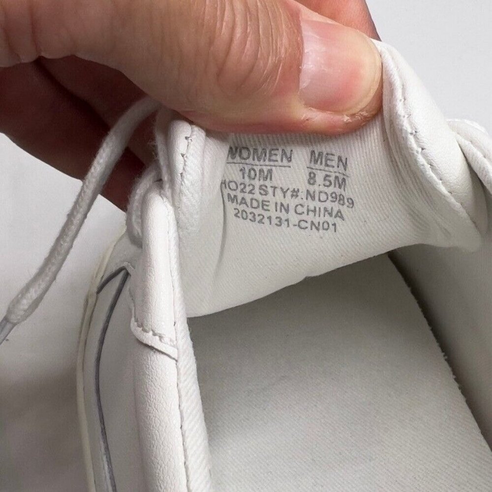 Madewell Womens $88 Sidewalk Low-Top Sneakers White Size 10 ND989 - Picture 13 of 13